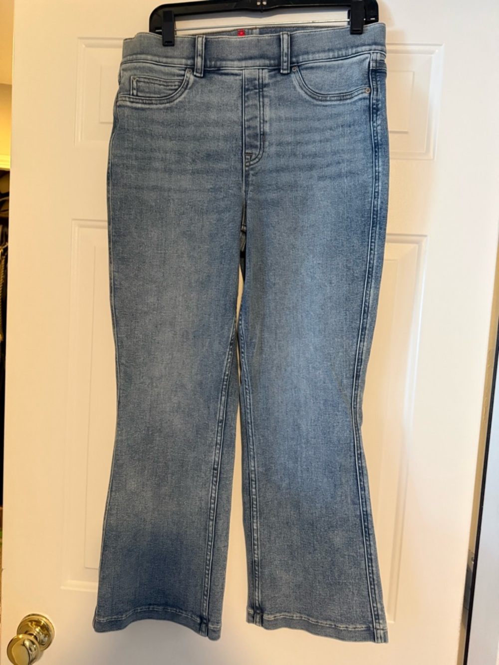 SPANX Light Blue Flare Jeans